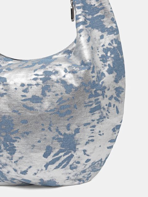 Karl Lagerfeld Jeans torebka kolor niebieski B1W30177