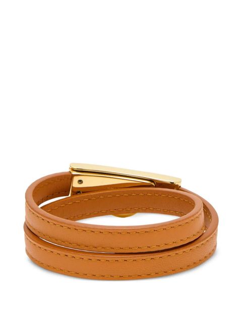 Ferragamo double strap lock bracelet - Gold - zdjęcie produktu nr 2