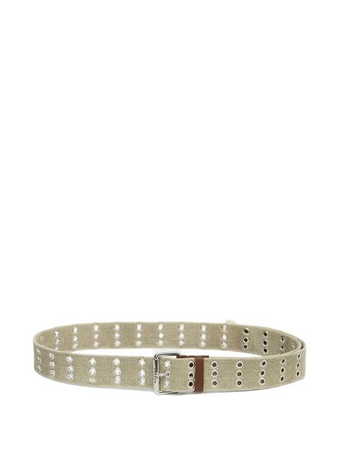 ISABEL MARANT Fatsa eyelets-embelishment belt - Neutrals - zdjęcie produktu nr 1