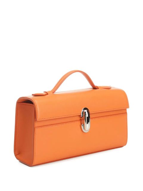 Savette top-handle clutch bag - Orange