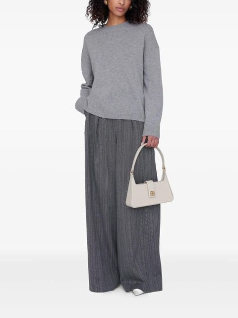 ANINE BING Lou shoulder bag - White