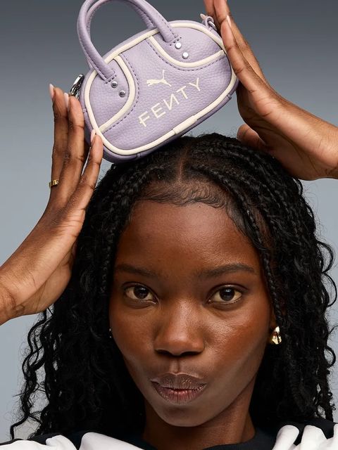 Puma torebka PUMA x FENTY kolor fioletowy 92562