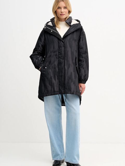 Sisley kurtka kolor czarny przejściowa 25E3LN068 - zdjęcie produktu nr 2