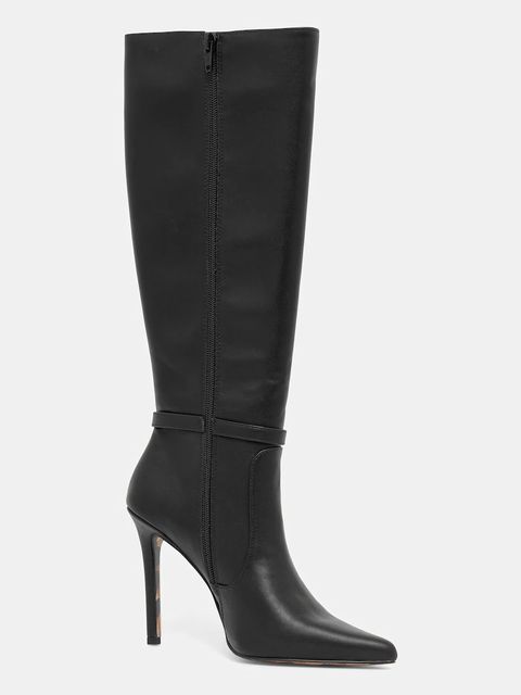 Just Cavalli kozaki damskie kolor czarny na szpilce 79RA3S07ZSD53899 - zdjęcie produktu nr 1