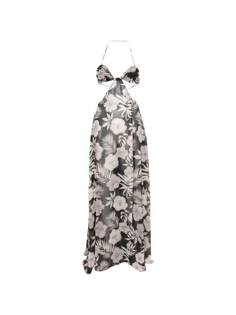 PINKO Kermesse floral-print maxi dress - Black - zdjęcie produktu nr 1