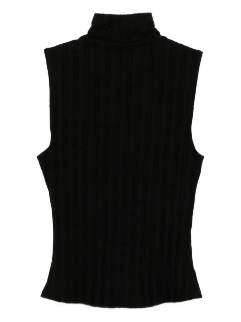 Reformation Maison knit top - Black