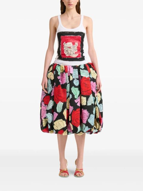 Marni cotton tank top - White