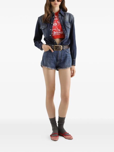 Dolce & Gabbana graphic-print T-shirt - Red - zdjęcie produktu nr 2