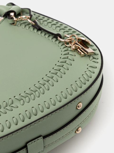 Guess torebka TATUM kolor zielony HWNG96 67060