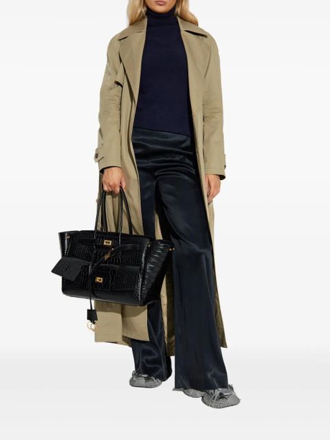 Balenciaga belted double-breasted trench coat - Neutrals - zdjęcie produktu nr 2