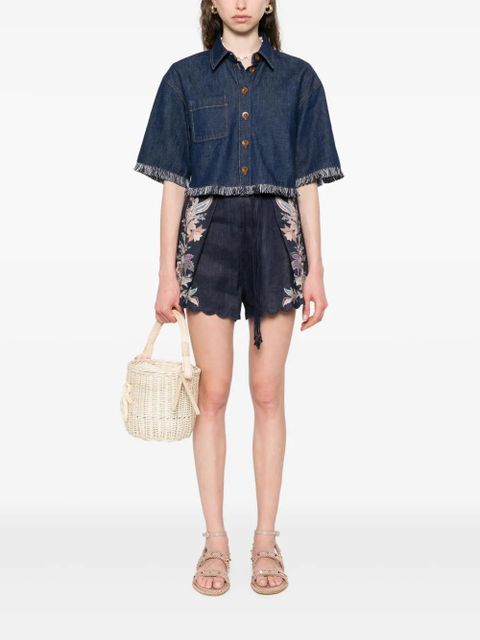 ZIMMERMANN Rhiannon shirt - Blue