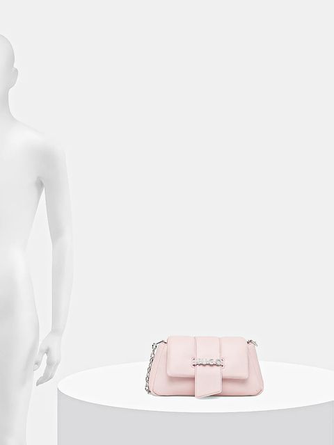 HUGO torebka kolor różowy 50547445