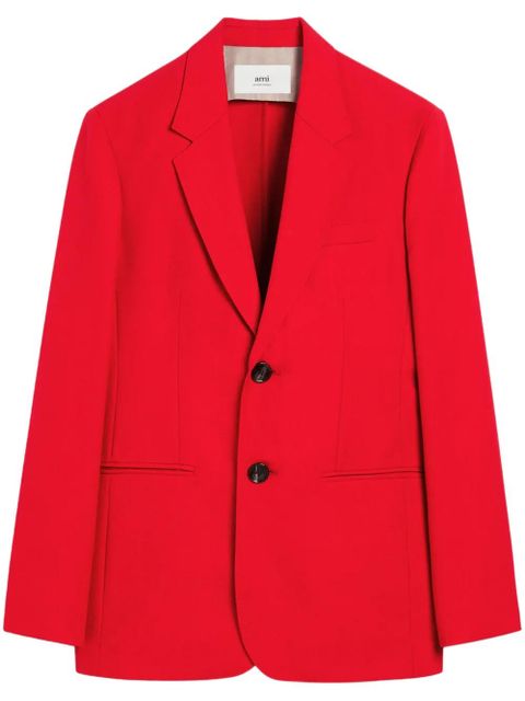 AMI Paris single-breasted blazer - Red - zdjęcie produktu nr 1