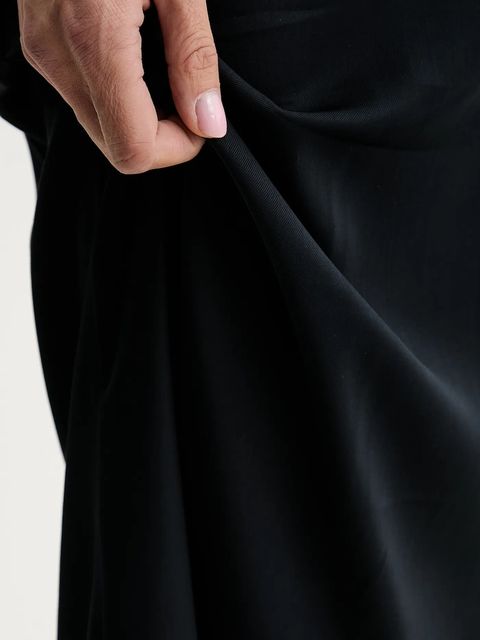 Marc O'Polo spódnica kolor granatowy midi rozkloszowana 508116920109