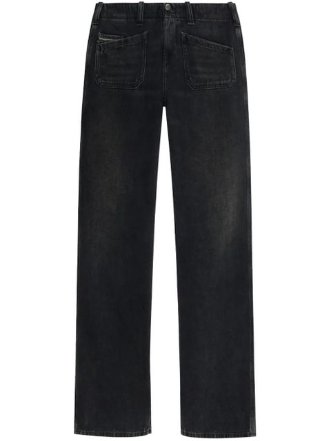 Diesel D-Keate 09j96 bootcut jeans - Black - zdjęcie produktu nr 1