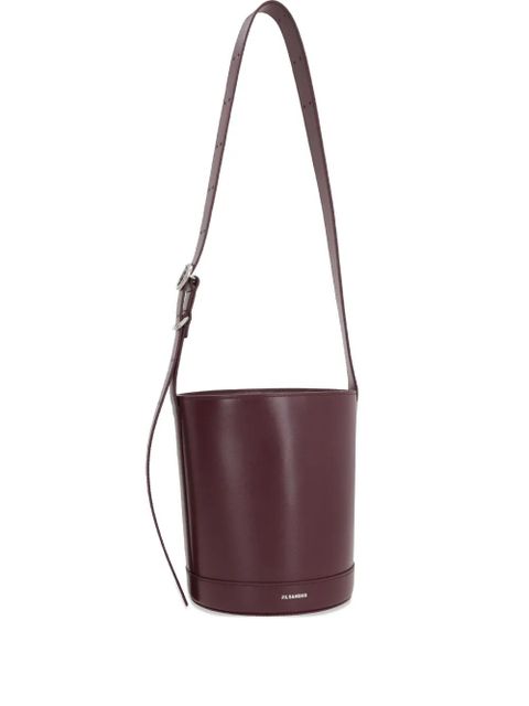 Jil Sander Cannolo bucket bag - Red - zdjęcie produktu nr 1
