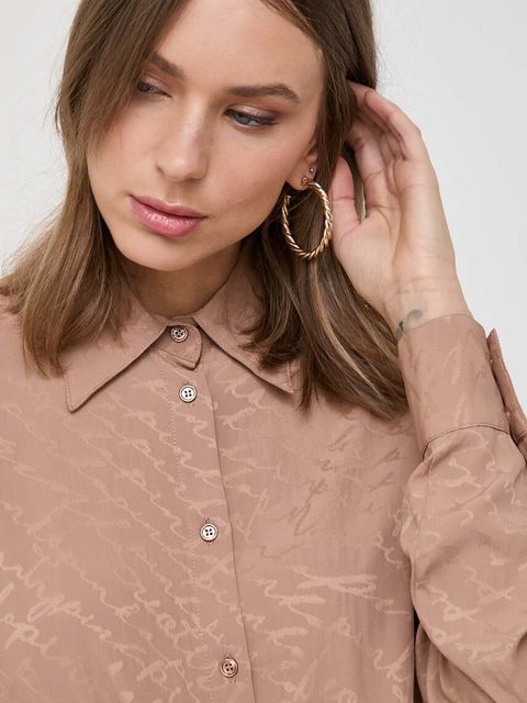 Pinko sukienka z domieszką jedwabiu