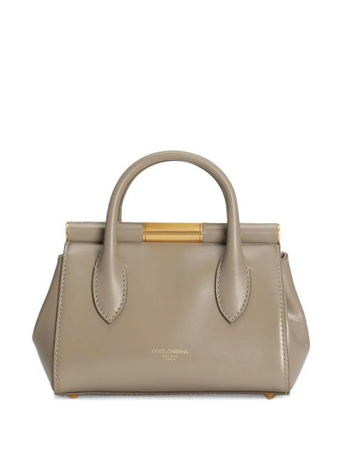 Dolce & Gabbana leather shoulder bag - Neutrals
