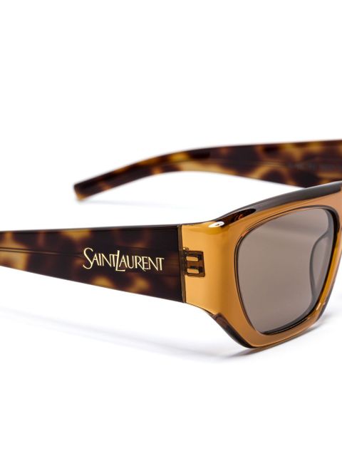 Saint Laurent Eyewear translucent sunglasses - Brown