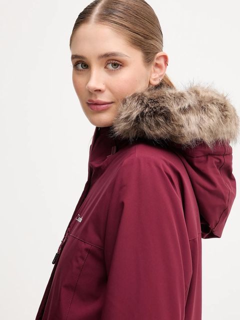 Columbia kurtka narciarska Ava Alpine kolor bordowy 2085831
