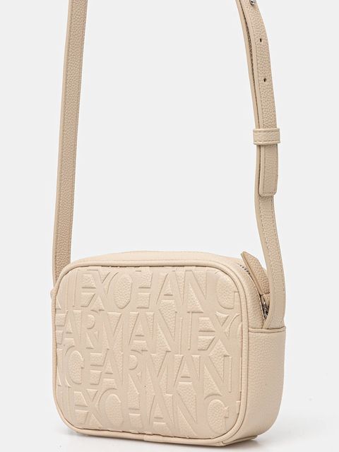 Armani Exchange torebka kolor beżowy XW001578 AF15774