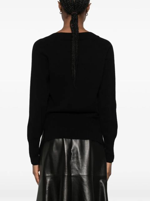 Simone Rocha long-sleeve sweater - Black