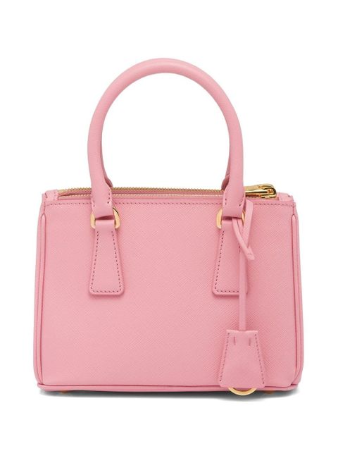 Prada Galleria leather mini bag - Pink - zdjęcie produktu nr 2