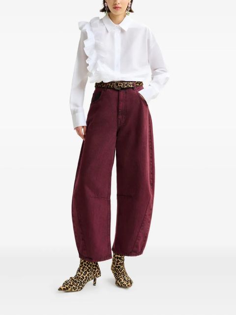 Essentiel Antwerp Impressive twisted-seam jeans - Red