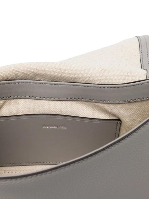 Michael Kors Nolita Medium Leather Convertible Shoulder Bag - Grey