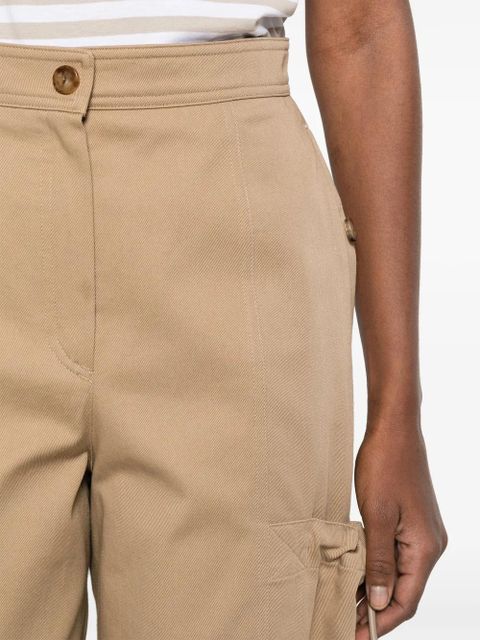 Max Mara Mxmlepre cargo-pocket trousers - Neutrals