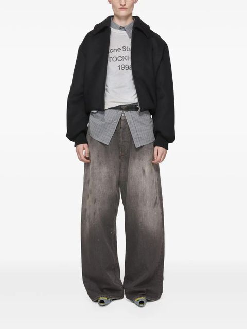 Acne Studios Super baggy fit jeans - Black