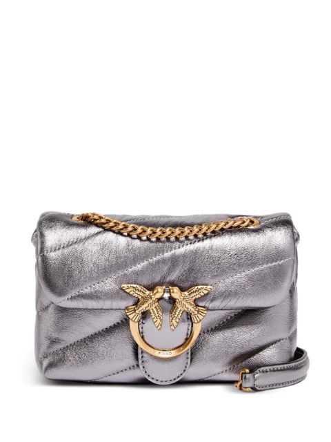 PINKO quilted bird cross body bag - Grey - zdjęcie produktu nr 1
