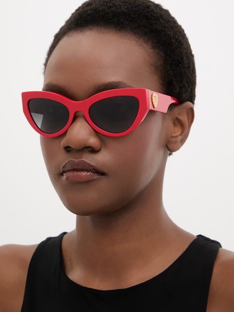 Dolce & Gabbana okulary przeciwsłoneczne kocie oczy damskie - zdjęcie produktu nr 1