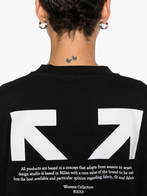 Off-White Half Arrow Skate Logo T-shirt - Black