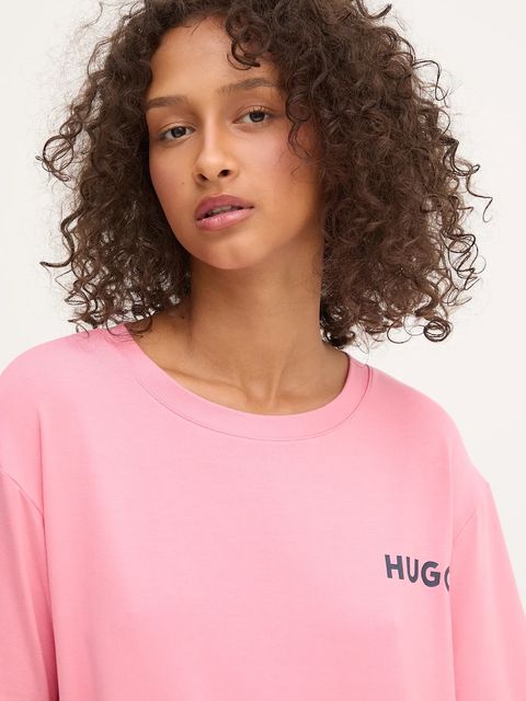 HUGO t-shirt lounge kolor niebieski 50490707 - zdjęcie produktu nr 2