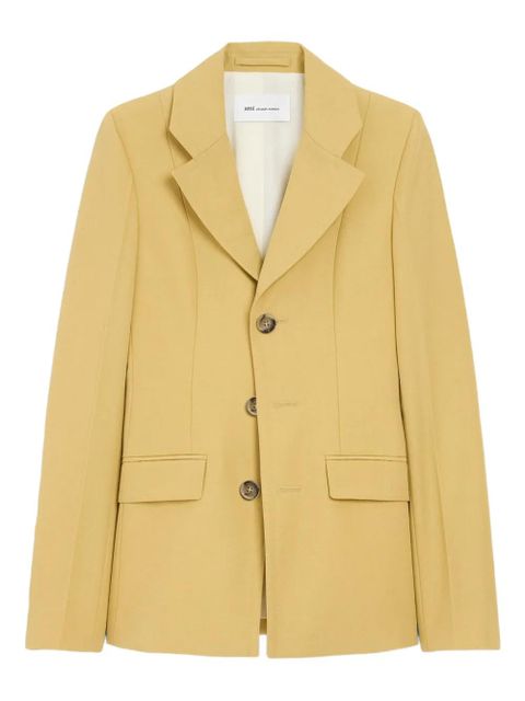 AMI Paris single-breasted blazer - Yellow - zdjęcie produktu nr 1