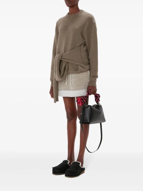 JW Anderson tie-front knit sweater - Neutrals - zdjęcie produktu nr 2