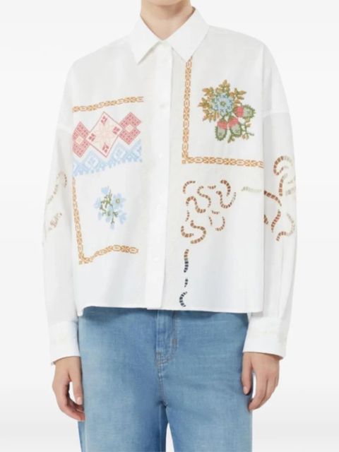 Weekend Max Mara embroidered shirt - White - zdjęcie produktu nr 2