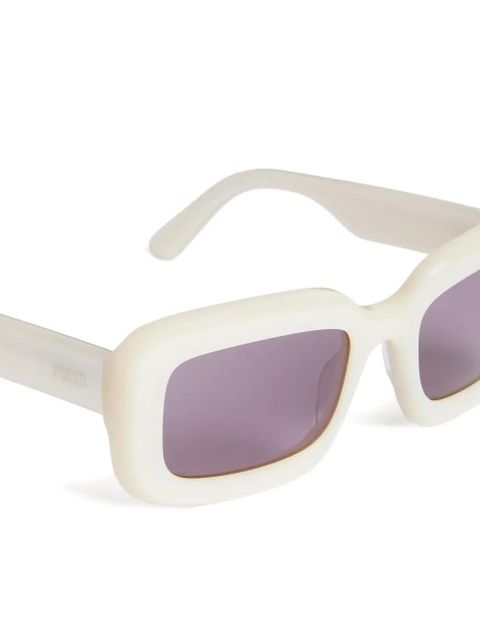 PUCCI rectangular sunglasses - White