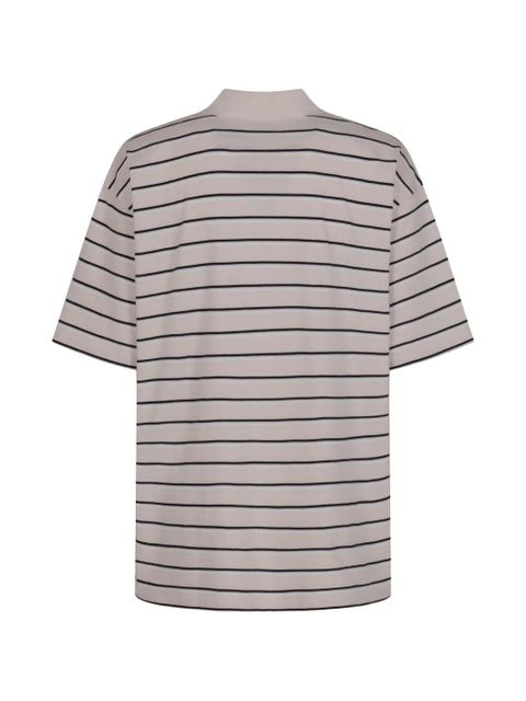 ROTATE BIRGER CHRISTENSEN striped logo T-shirt - Neutrals - zdjęcie produktu nr 2
