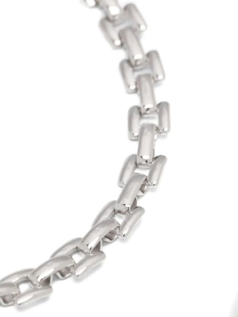 Missoma Timepiece link-chain bracelet - Silver