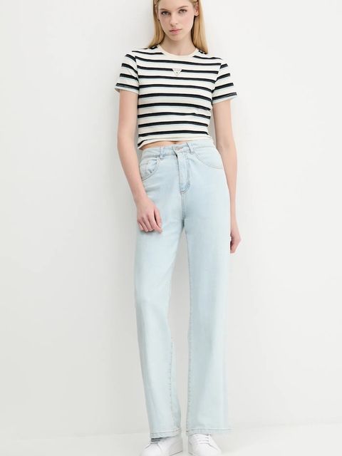 Guess Originals t-shirt damski kolor beżowy W5GI57 J1314 - zdjęcie produktu nr 2