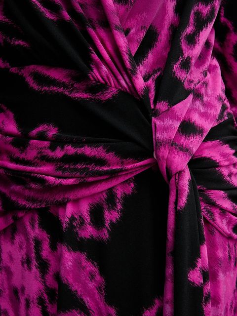 Joseph Ribkoff sukienka kolor fioletowy mini dopasowana 253282