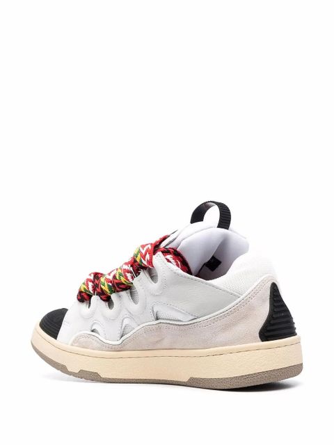 Lanvin Curb lace-up sneakers - White