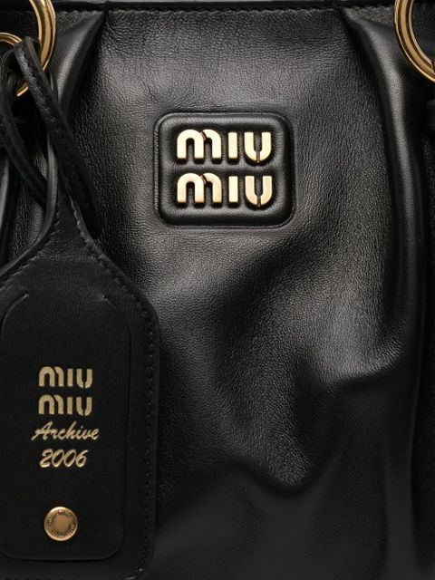 Miu Miu Joie tote bag - Black