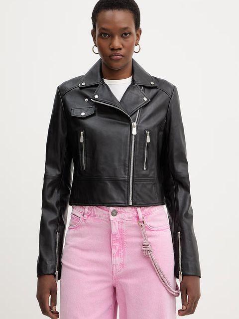 Pinko kurtka skórzana