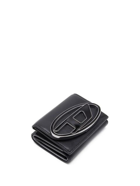Diesel 1DR leather wallet - Black