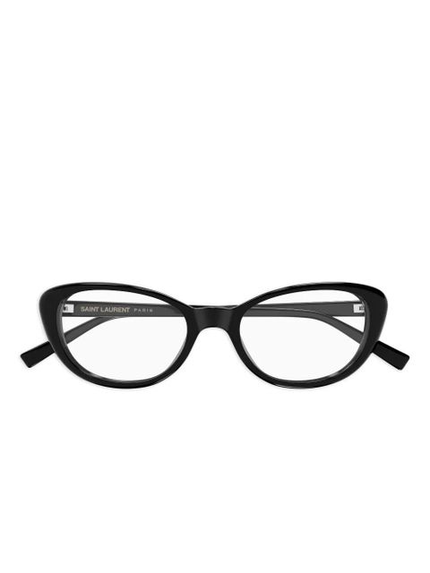 Saint Laurent Eyewear cat-eye glasses - Black - zdjęcie produktu nr 1