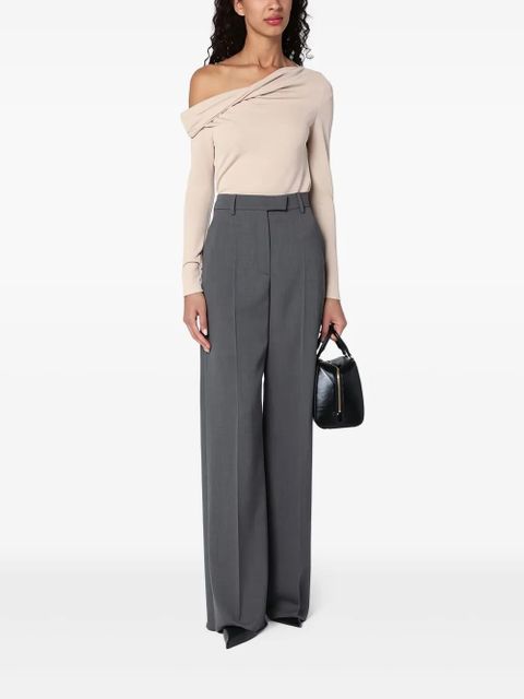 Givenchy asymmetric draped top - Neutrals - zdjęcie produktu nr 2
