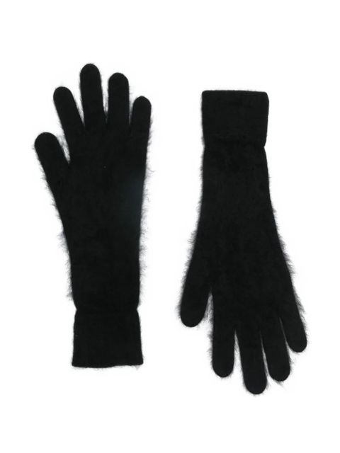 TOTEME brushed gloves - Black - zdjęcie produktu nr 2